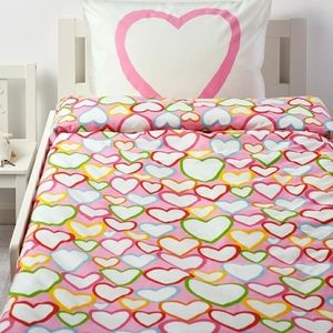 Ikea VITAMINER HJÄRTA Duvet cover and pillowcase Twin size
